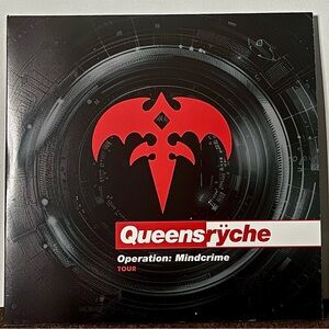 Queensryche Live - Operation: Mindcrime Tour Vinyl 2 LP Red/White/Black Splatter